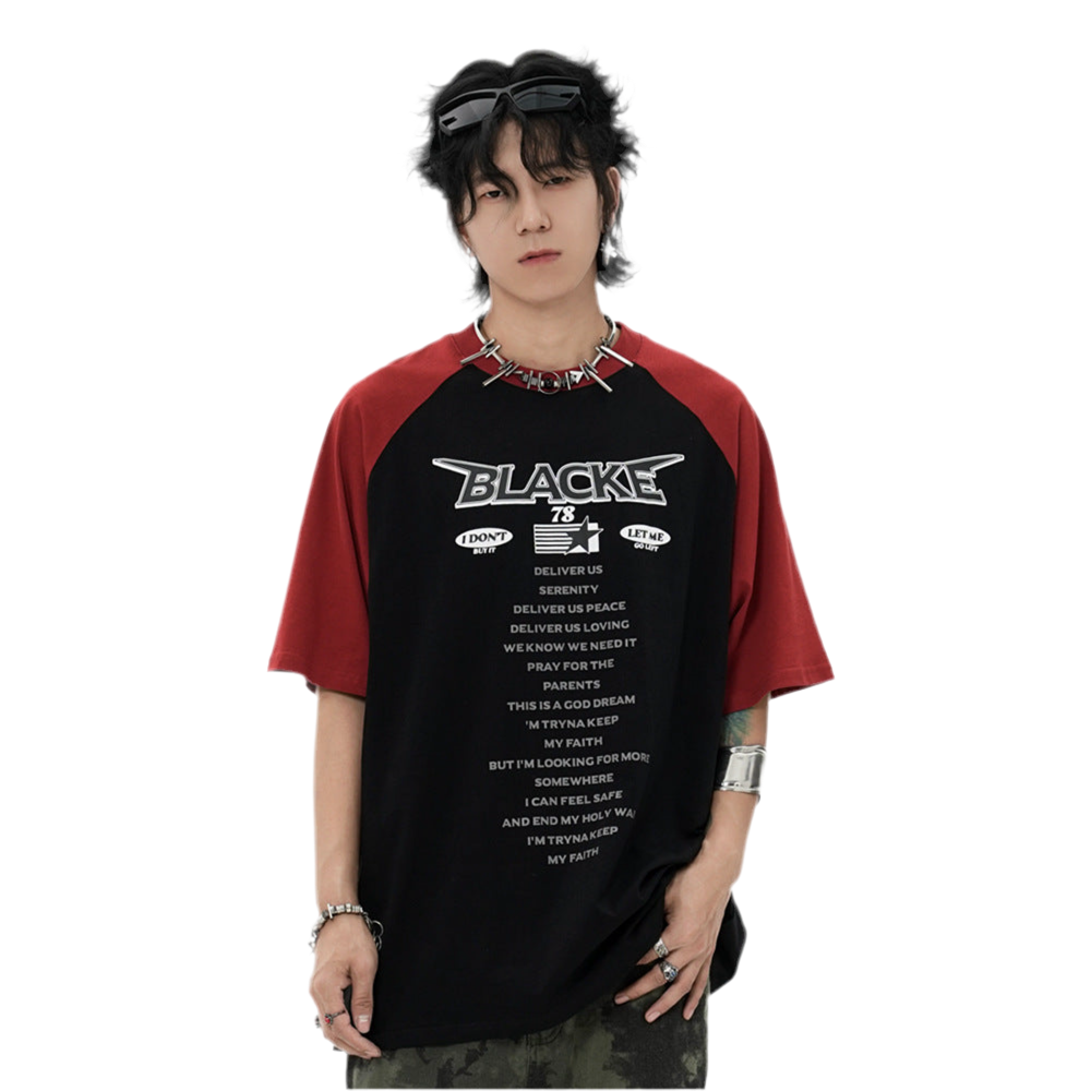 BlackKVB “Retro Peace” Baggy T-Shirt