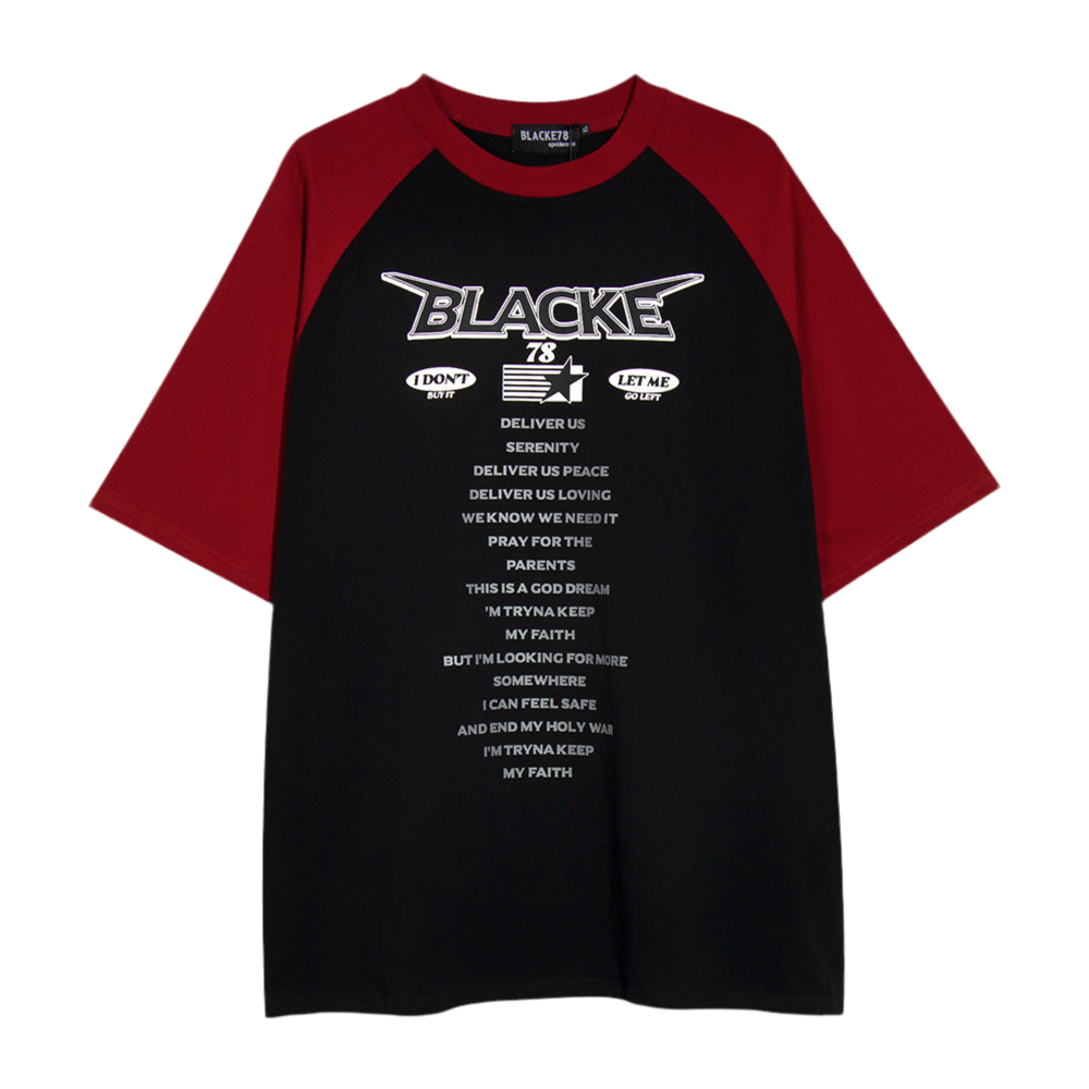BlackKVB “Retro Peace” Baggy T-Shirt