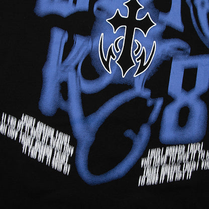 BlackKVB “what we live for” Cross Jumper