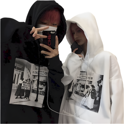 BlackKVB "web print" hoodie