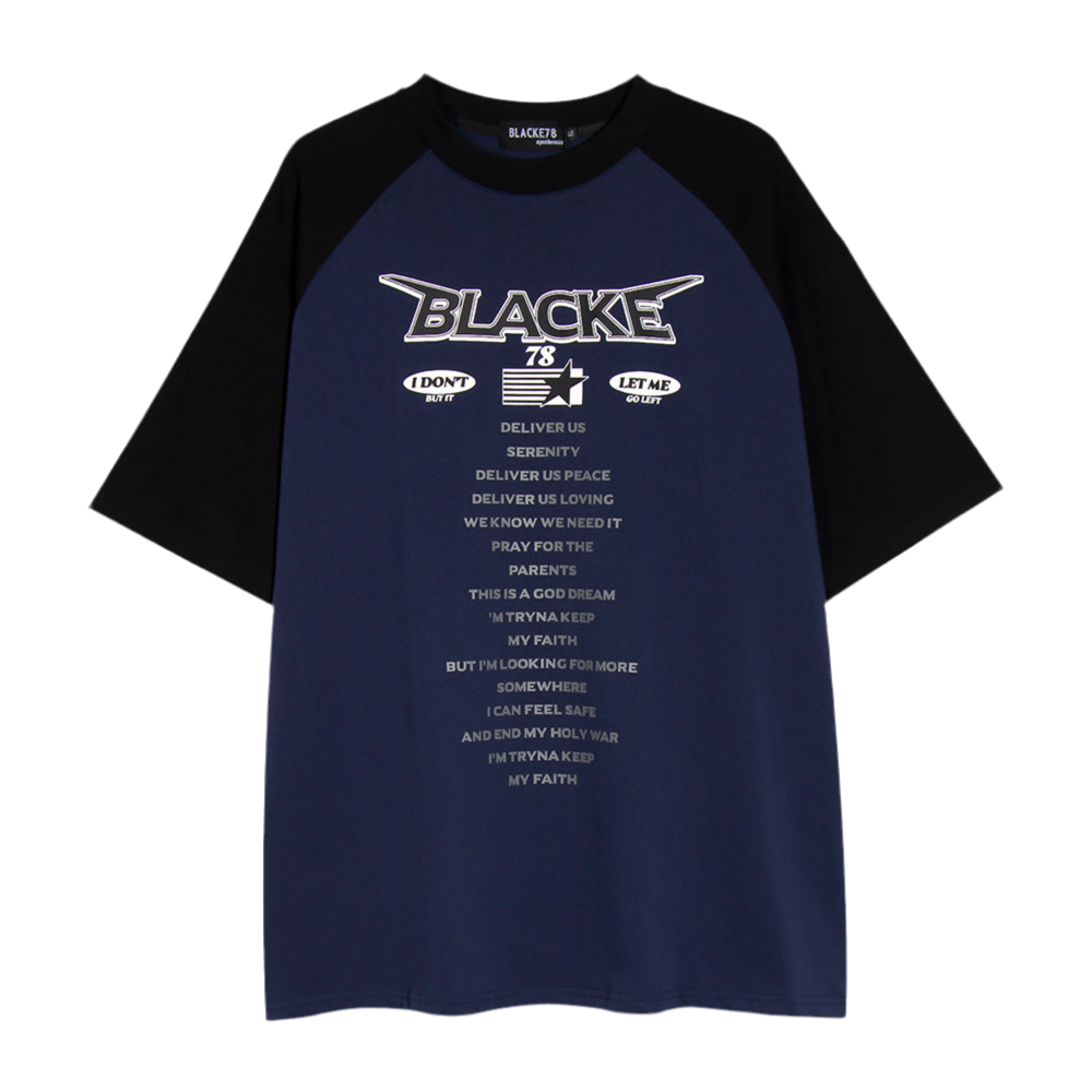 BlackKVB “Retro Peace” Baggy T-Shirt