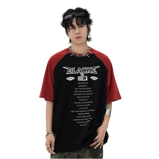 BlackKVB “Retro Peace” Baggy T-Shirt