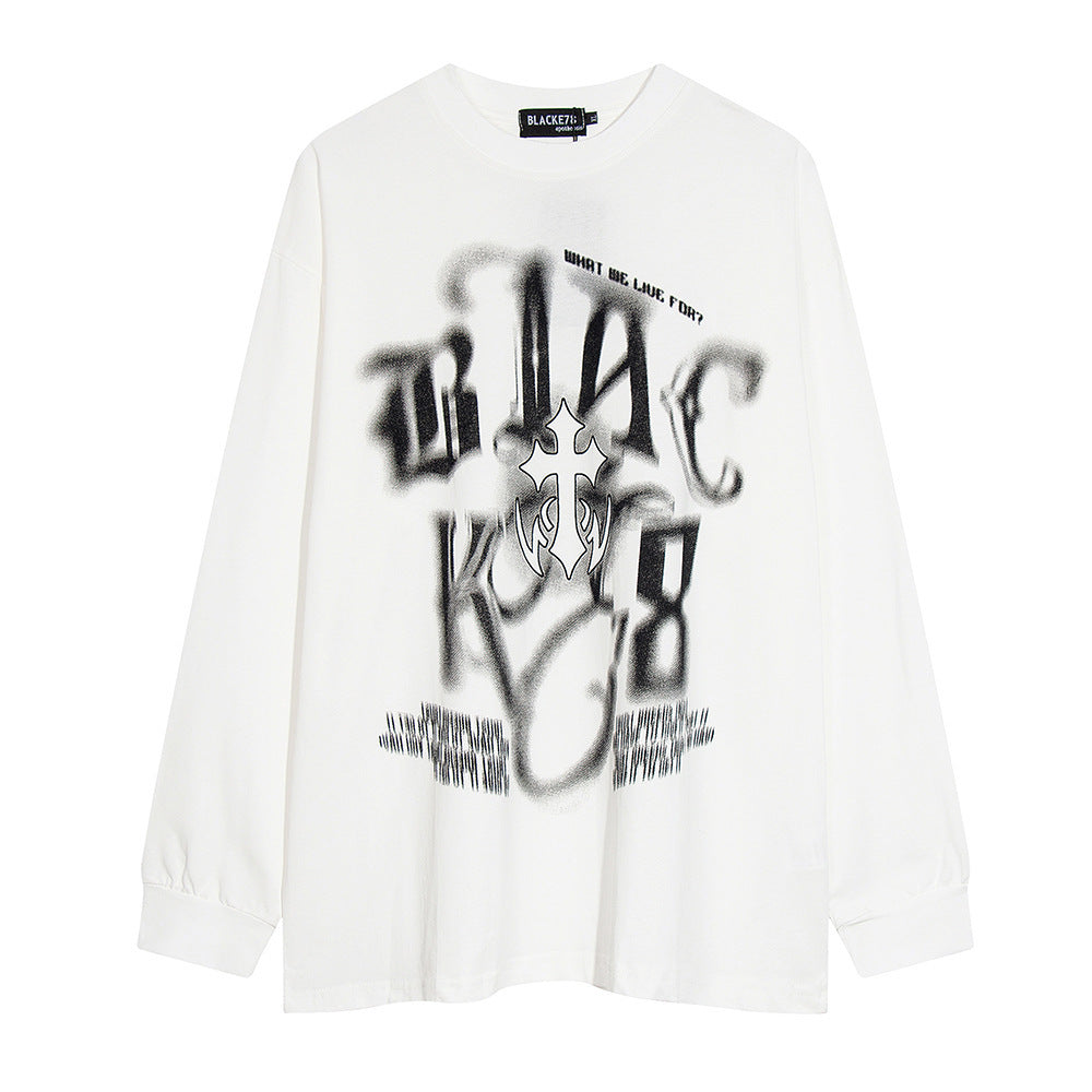 BlackKVB “what we live for” Cross Jumper
