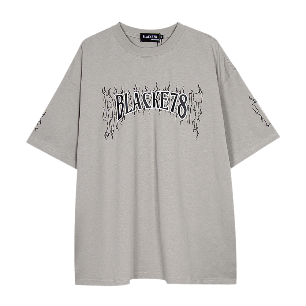 BlackKVB “Hells Flame” Baggy T-Shirts