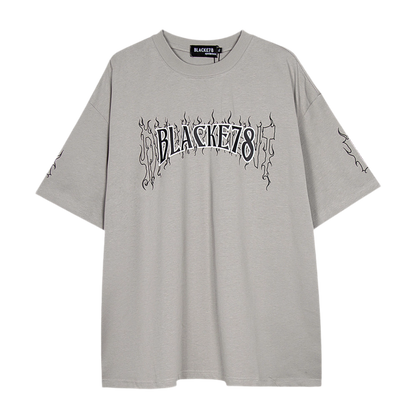 BlackKVB “Hells Flame” Baggy T-Shirts