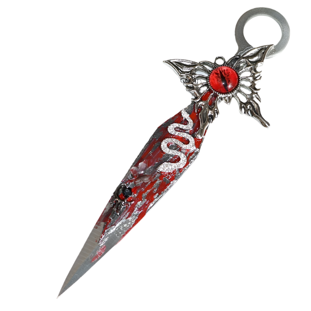 BlackKVB Handcrafted Kunai Pendant Decoration