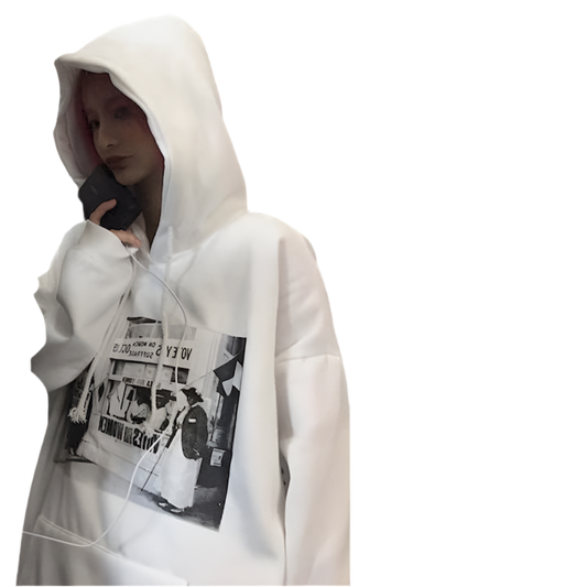 BlackKVB "web print" hoodie