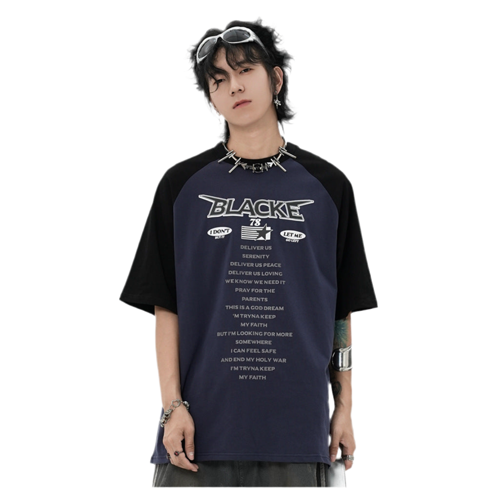 BlackKVB “Retro Peace” Baggy T-Shirt