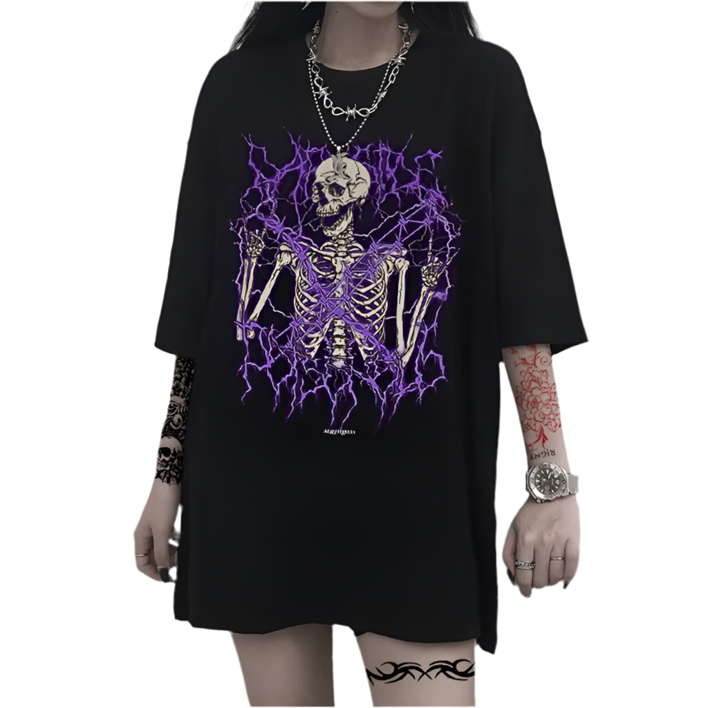 BlackKVB “Skull Dome” Baggy T-shirt