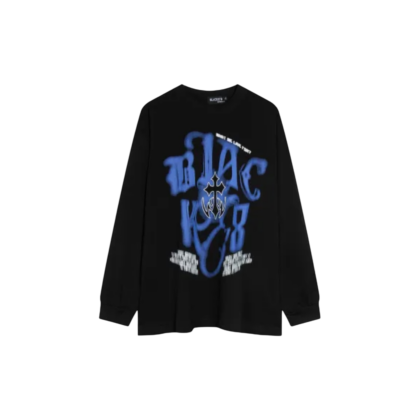 BlackKVB “what we live for” Cross Jumper